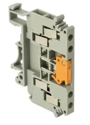 Клемма винтовая JXB-2-4/35K с ножевым размыкателем 4 вывода серая EKF plc-jxb-2-4/35K-gy фото 1