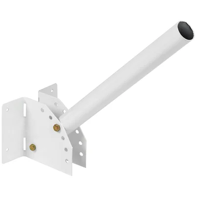 Кронштейн КР-4 D=48 L=500 настен. рег. угол белый IEK LDKU0D-CR-48-0500-33-K01 фото 1