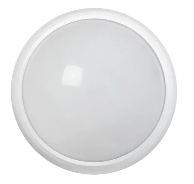 Светильник герметичный СПП 8Вт круг 4000K 640Лм IP65 белый с акус.датчиком движения ДПО 5022Д (1/24) фото 1