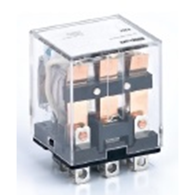 Промежуточное реле 3 конт. с LED инд. 10А 230В AC ПР-102 DEKraft 23933DEK фото 1