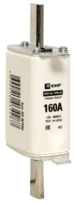 Плавкая вставка ППН-33 160/160А габарит 0 EKF fus-33-0/160 фото 1