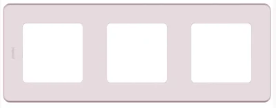 Рамка 3 поста - Inspiria - розовый Legrand 673954 фото 1