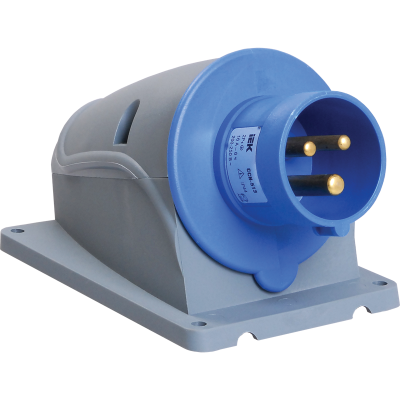 MAGNUM Вилка стац. ССИ-513 16А-6ч 220В 2P+PE IP44 IEK PSN51-016-3 фото 1