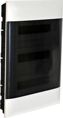 Practibox S Пластиковый щиток Встраиваемый 3X18 Дымчатая дверь Legrand 137558 фото 1