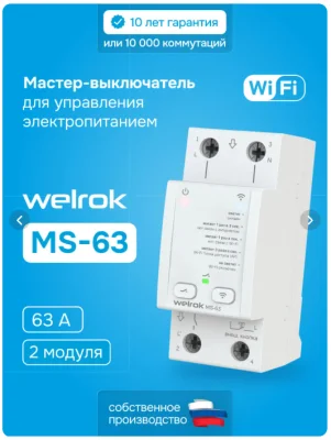 Мастер-выключатель MS-63 Welrok 4660251142124 фото 1