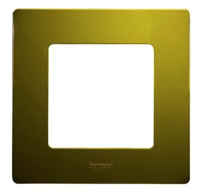 Рамка 1п ETIKA Зел.папоротник Legrand 672541 фото 1