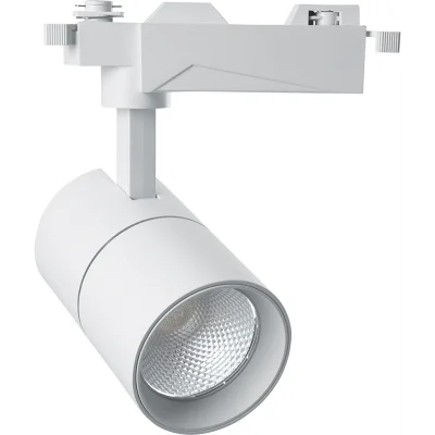 Светильник трековый светодиодный на шинопровод 30W, 2700 Lm, 4000К, 35 градусов, белый, AL103 со вст фото 1