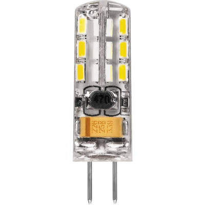 Лампа светодиодная, (2W) 12V G4 6400K JC, LB-420 Feron 25859 фото 1