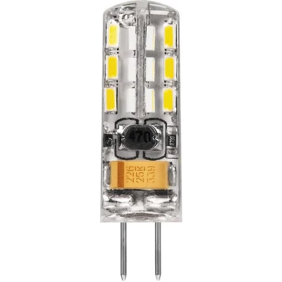 Лампа светодиодная, (2W) 12V G4 6400K JC, LB-420 Feron 25859 фото 1