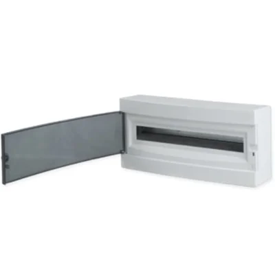 Щит распределительный навесной "Unix" прозрачная дверь 1х24 модулей IP40 PROxima EKF ux-1x24-n фото 1