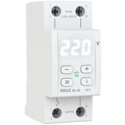 Реле напряжения D2-40 Welrok 4660251140021 фото 1