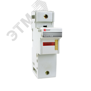 Предохранитель-разъединитель для ПВЦ 10x38 1P (с индикацией) EKF pr-10-38-1 фото 1