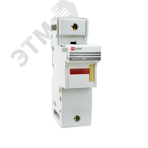 Предохранитель-разъединитель для ПВЦ 10x38 1P (с индикацией) EKF pr-10-38-1 фото 1