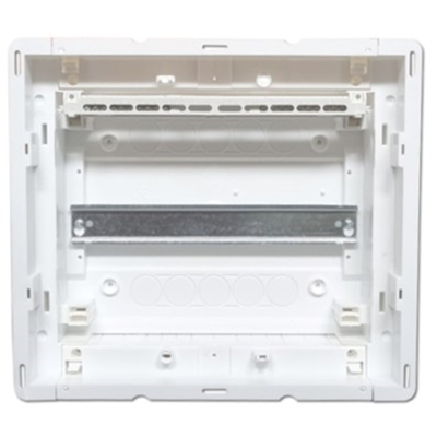 Основание силового щита "Nova" (с DIN-рейками) 12 модулей IP40 EKF nv-pbase-12 фото 1