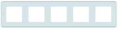 Рамка 5 постов - Inspiria - мятный Legrand 673975 фото 1