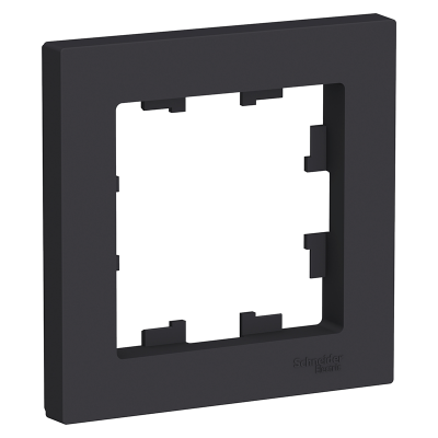 Рамка 1 пост, карбон Systeme Electric ATN001001 фото 1