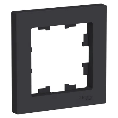 Рамка 1 пост, карбон Systeme Electric ATN001001 фото 1