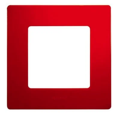 Рамка 1п Красный ETIKA Legrand 672531 фото 1