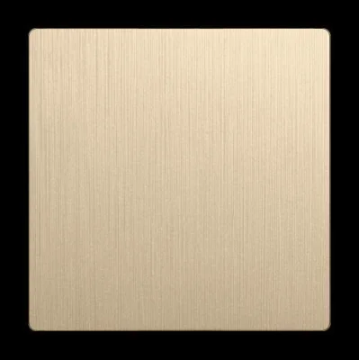 Клавиша для выключателя перекрестного (шампань рифленый) W1119010 Werkel a051431 фото 1