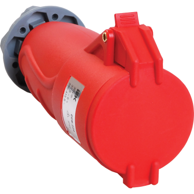 MAGNUM Розетка перенос. ССИ-224 32А-6ч 380В 3P+PE IP44 IEK PSN22-032-4 фото 1