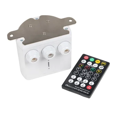 Микроволновый датчик движения бел. для высоких потолков 2000Вт 360гр. 30м IP65 MW-707 EKF dd-mw-707 фото 1