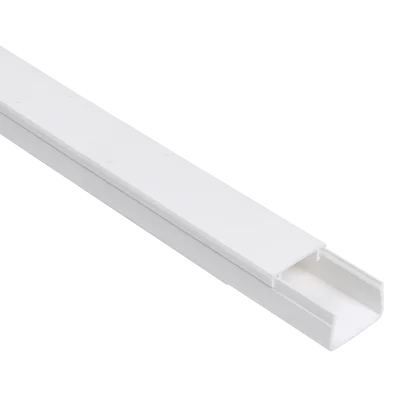 Кабель-канал 20х10 "ЭЛЕКОР" белый (96м) IEK CKK10-020-010-1-K01 фото 1