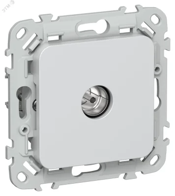 FLITE Розетка TV экранированная оконечная тип M РТВм-1-1-1-ФлЖ жемчуг IEK FI-A13-O-K36 фото 1