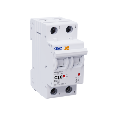 Выключатель автоматический модульный OptiDin BM63-2C25-4,5-УХЛ3 КЭАЗ 326805 фото 1