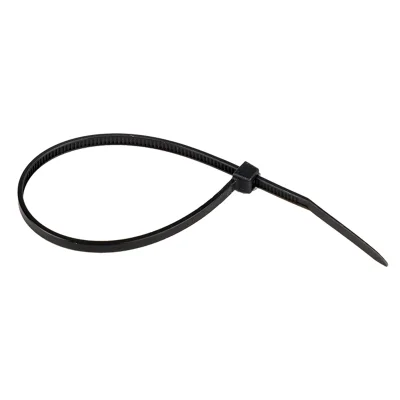 Хомут нейлоновый черный (2,5х150) (100шт.) Basic EKF plc-cb-2.5x150 фото 1