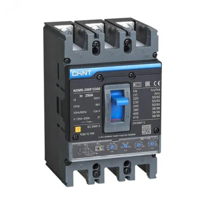 Авт. выкл. NXMS-250F/3P 250А 36кА с электронным расцепителем (R) CHINT 264755 фото 1