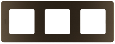 Рамка 3 поста - Inspiria - бронза Legrand 673959 фото 1