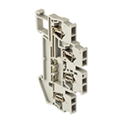 Колодка клеммная пружинная двойная JXB-ST-4 32А серая PROxima EKF plc-jxb-st-4-4-2 фото 1