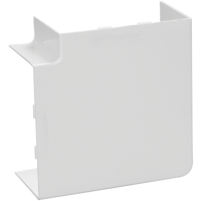 Поворот на 90град КМП 80х40 белый (4шт/компл) IEK CKMP10D-P-080-040-K01-R фото 1
