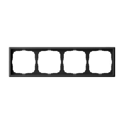 ARTGALLERY 4-постовая РАМКА, универсальная, КАРБОН Systeme Electric GAL001004 фото 1