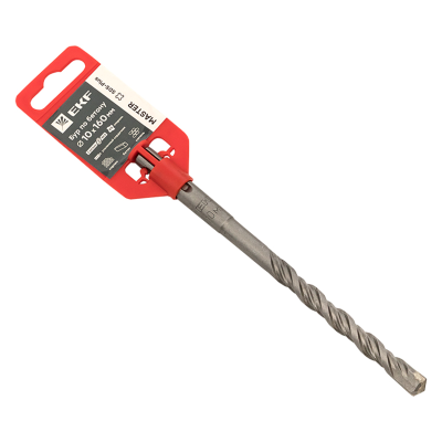 Бур по бетону SDS-plus 10х160 мм (2 резца) (4S спираль) Master EKF db-10-160-2x4 фото 1