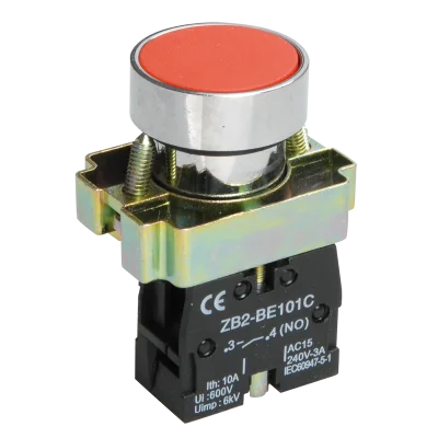 Кнопка управления LAY5-BA41 без подсветки красная 1з IEK BBT60-BA-K04 фото 1