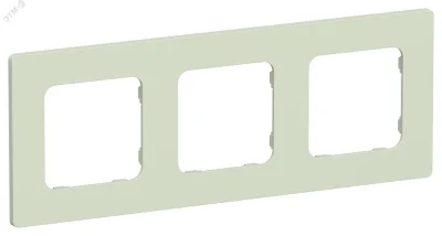 FLITE CLASSIC Рамка 3-местная РУ-3-К-ФлП панг IEK FI-M32-32-20-K92 фото 1