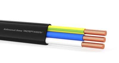 Кабель ВВГ-Пнг(А)-LS 3х2,5 черный Эксперт-Кабель 00001405 фото 1