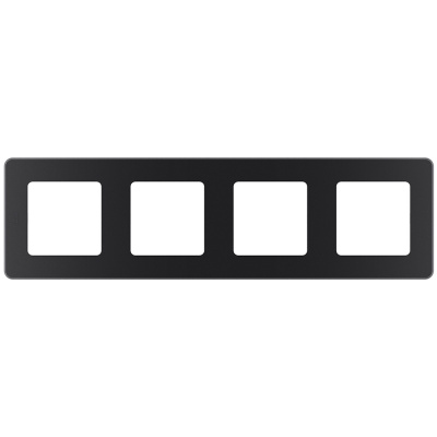 Рамка - 4 поста - INSPIRIA - антрацит Legrand 673963 фото 1