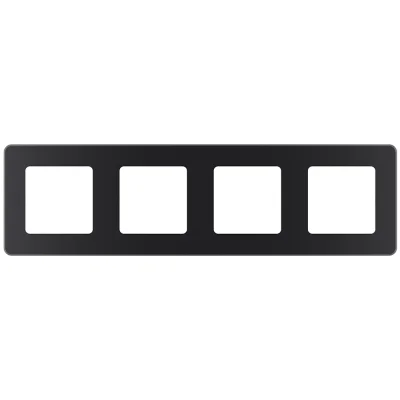 Рамка - 4 поста - INSPIRIA - антрацит Legrand 673963 фото 1