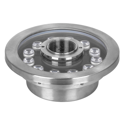 Светодиодный прожектор подводный, D190*H75, IP68 12W AC24V RGB, LL-891 Feron 32171 фото 1