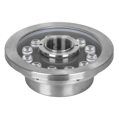 Светодиодный прожектор подводный, D190*H75, IP68 12W AC24V RGB, LL-891 Feron 32171 фото 1