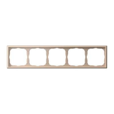 ARTGALLERY 5-постовая РАМКА, универсальная, ПЕСОЧНЫЙ Systeme Electric GAL001205 фото 1