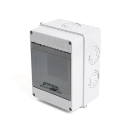 Бокс настенный 5 модулей, пластик, IP65, EBX50-1/05-65 STEKKER 39189 фото 1