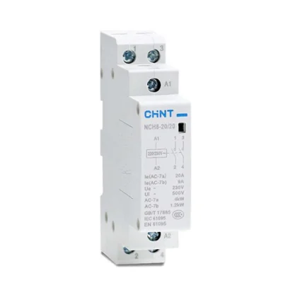 Контактор модульный NCH8-20/20 20А 2НО AC24В, 50Гц (R) CHINT 256051 фото 1