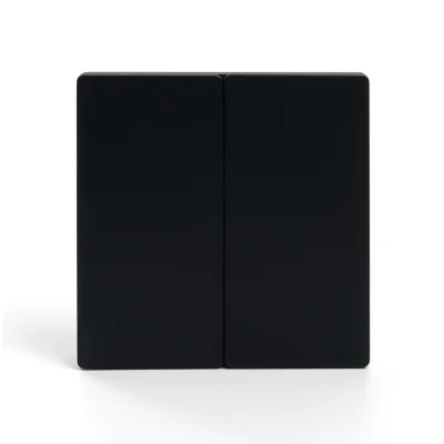 Выключатель дистанционного управления двухклавишный, TM82, черный Feron 41723 фото 1