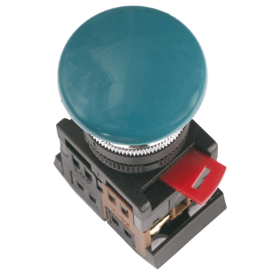 Кнопка AEА-22 "Грибок" зеленый d22мм 1з+1р IEK BBG30-AEA-K06 фото 1