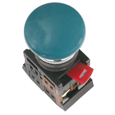Кнопка AEА-22 "Грибок" зеленый d22мм 1з+1р IEK BBG30-AEA-K06 фото 1