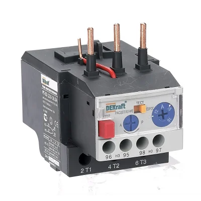 Реле электротепл. для конт. 25-32А 9,00-12,0А РТ-03 DEKraft 23119DEK фото 1