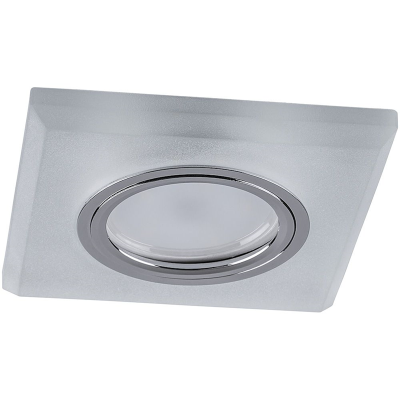 Светильник потолочный встраиваемый со светодиодной подсветкой 15LED*2835 SMD 4000K, MR16 50W G5.3, б фото 2